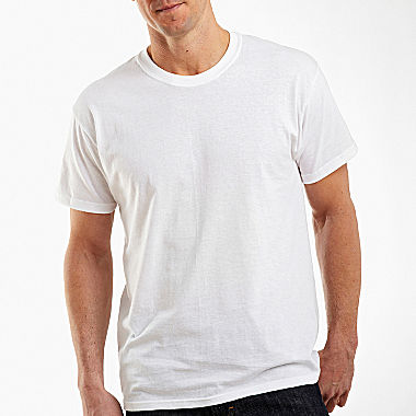 Image of Hanes 3pk. Cotton Crewneck TShirts  Big & Tall