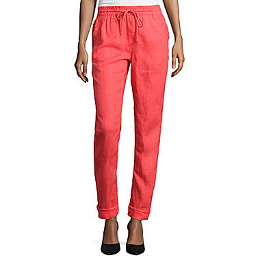 Image of Stylus Linen Crop Pants