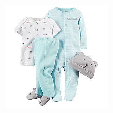 Image of Carter's 4-pc. Take Me Home Set - Baby Boys preemie-6m