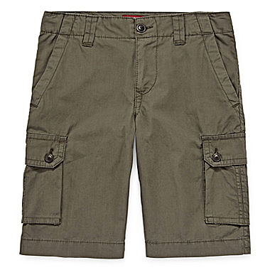 Image of Arizona Poplin Cargo Shorts - Boys 8-20