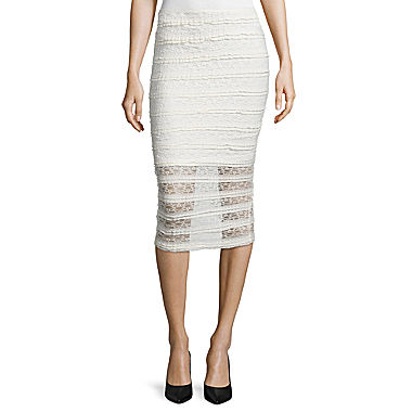 Image of i jeans by Buffalo Lace Midi Skirt