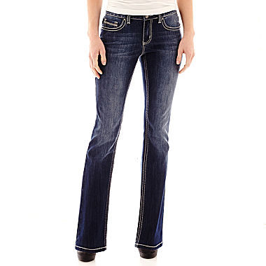 Image of Love Indigo Cross Back Flap Pocket Jeans