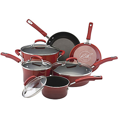 Image of Rachael Ray Porcelain II 10-pc. Cookware Set