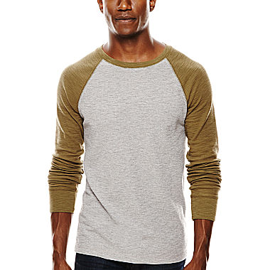 Image of Arizona Raglan-Sleeve Thermal Pullover