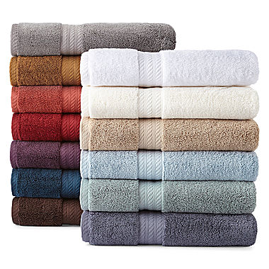 Image of Royal Velvet Egyptian Cotton Solid Bath Towels