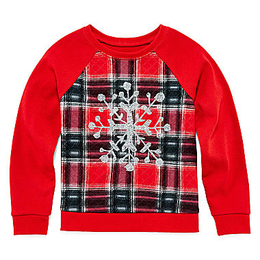 Image of Arizona Quilted Sweatshirt - Toddler Girls 2t-5t