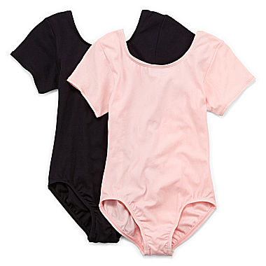 Image of Jacques Mort 2-pk. Short-Sleeve Leotard - Girls