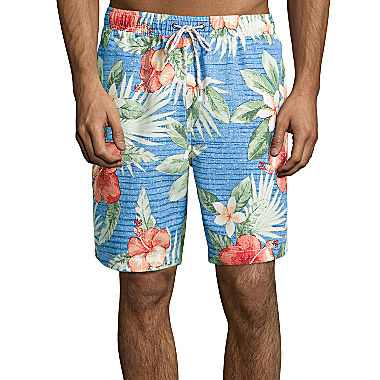 Image of Jamaica Bay Printed Micro Volley Swim Trunks