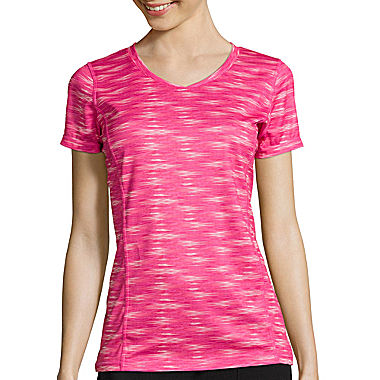 Image of Made For Life Short-Sleeve Print V-Neck Mesh T-Shirt - Tall