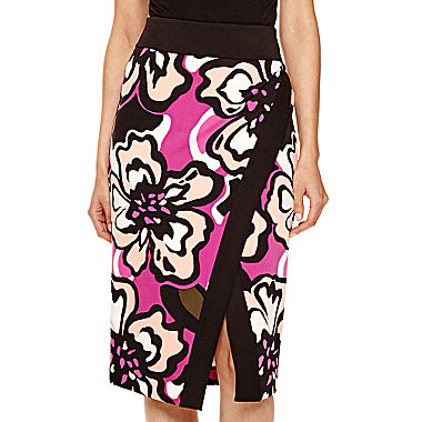 Image of Worthington Tipped Envelope Skirt - Tall