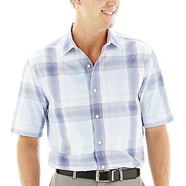 Image of Claiborne Short-Sleeve Woven Shirt